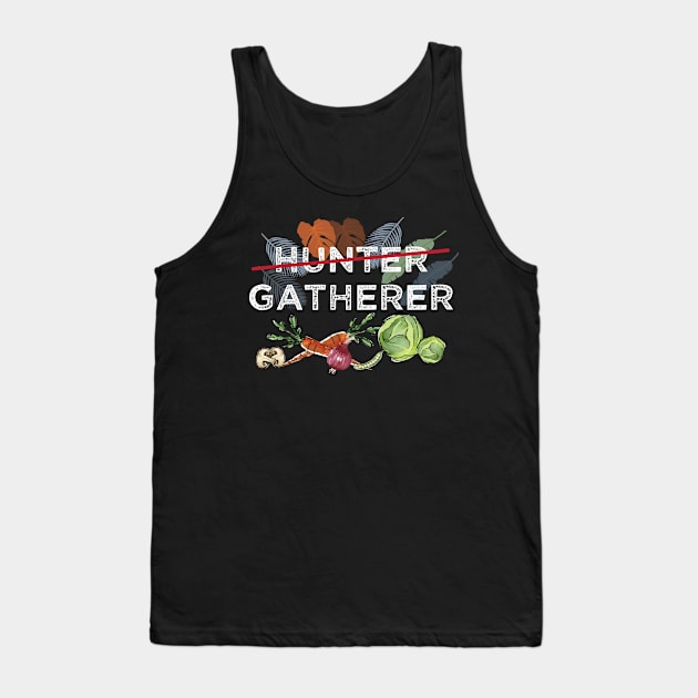 Hunter Last Name Family Vegan Veganism Joke Pun Tank Top by alltheprints